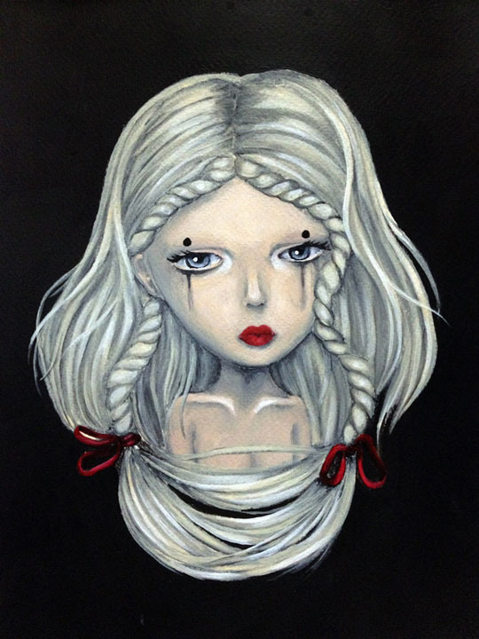The Innocent, acrylic